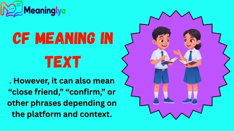 CF Meaning in Text