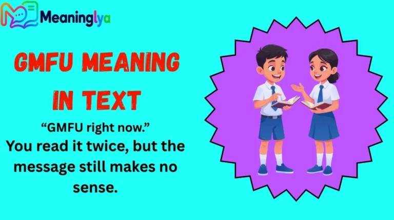 GMFU Meaning in Text