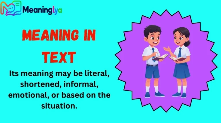 Meaning in Text