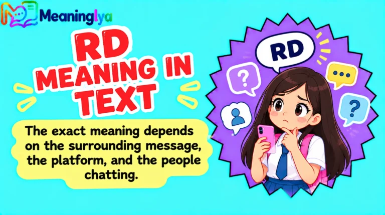 RD Meaning in Text